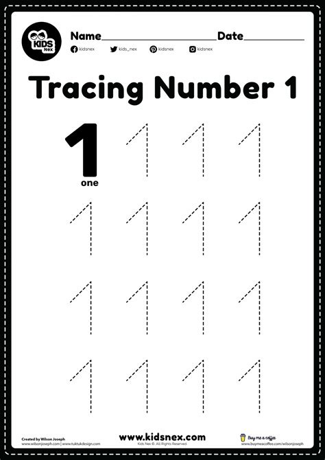 Preschool Tracing Worksheet Pdf Martin Lindelof