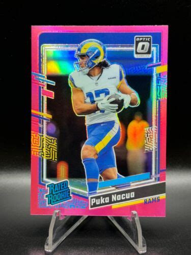 2023 Panini Donruss Optic Puka Nacua Rated Rookie RC 238 Pink Prizm EBay