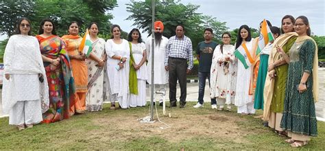 Independence Day Celebrated At Aryans Campus Best College In