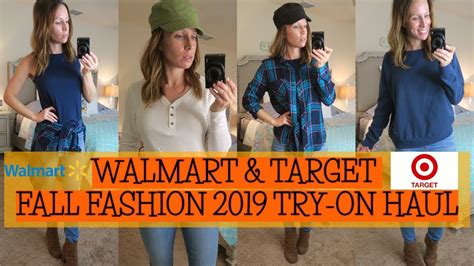 Walmart And Target Fall Fashion Try On Haul 2019 Affordable And Realistic