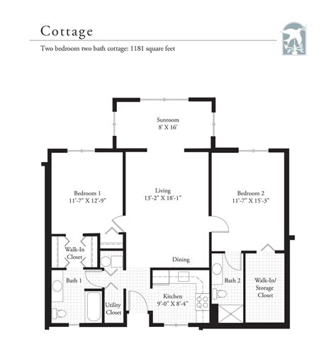 Cottage Home Floor Plans - Foxdale Village