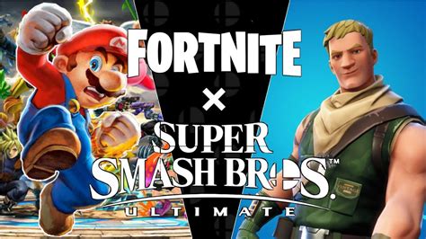 Fortnite X Super Smash Bros Ultimate Youtube