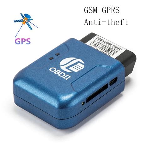 Gps Tracker Tk Obd Real Time Gsm Quad Band Anti Theft