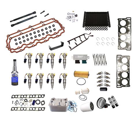 Complete Solutions Kit With Gaskets For 6 0l Ford Powerstroke Diesel Care And Performance