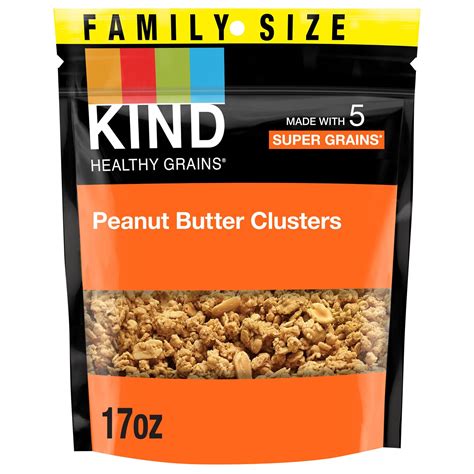 KIND Peanut Butter Whole Grain Clusters Granola 17oz 17 Oz Shipt