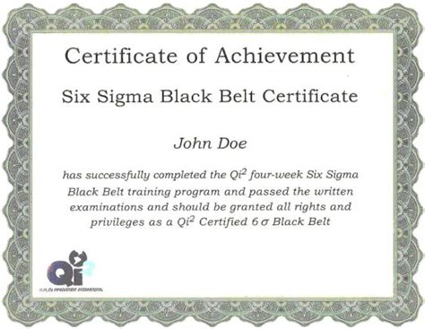 How to Get Six Sigma Certification