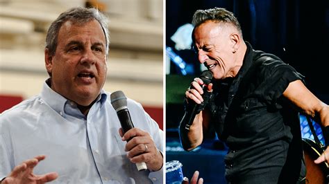 Chris Christie Says He And Bruce Springsteen Are On Better Terms The