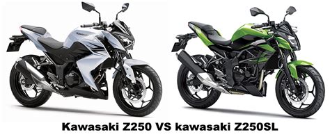 Kawasaki Z250sl Vs Z250