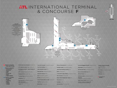 The Ultimate Unofficial Survival Guide To Hartsfieldjackson Atlanta Airport Terminal Map Mastery