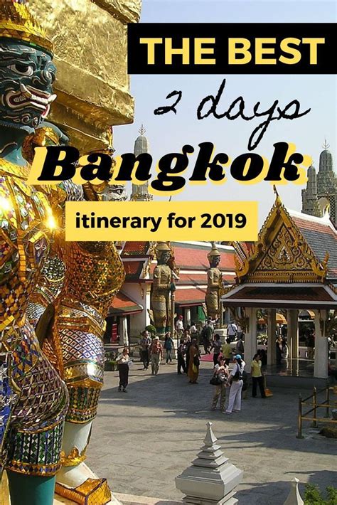 The Best 3 Days In Bangkok Itinerary For 2019