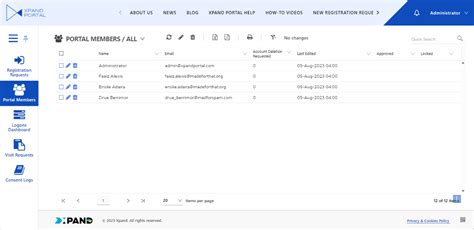 Xpand Portal 3500 Enhanced Filtering Layout Control Member