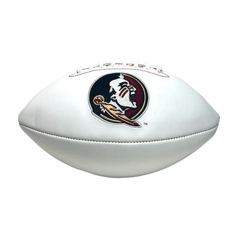 Florida State Embroidered Logo Signature Series Full Size Football – Creative Sports