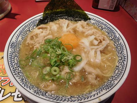 丸源ラーメン 肉そば Spring Dream