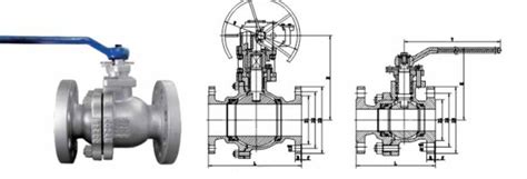 Floating Ball Valve Cast Steel Q41Ni Farpro Valve