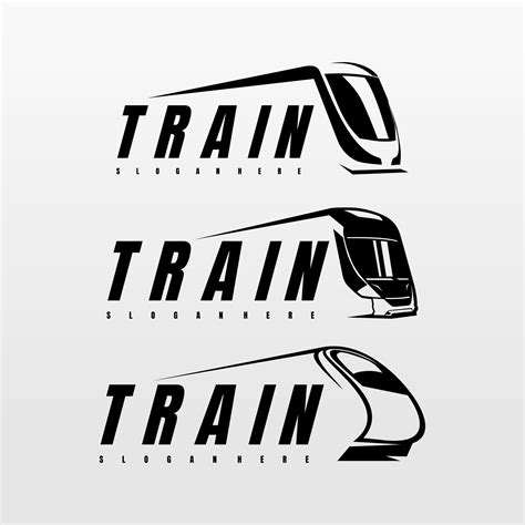 train logo design concept vector 6428048 Vector Art at Vecteezy