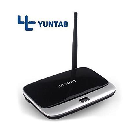 Yuntab Android TV Box CS918 Q7, Google Android 4.2 Quad Core 1.6Ghz 1G ...