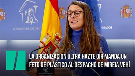 La Organizaci N Ultra Hazte O R Manda Un Feto De Pl Stico Al Despacho