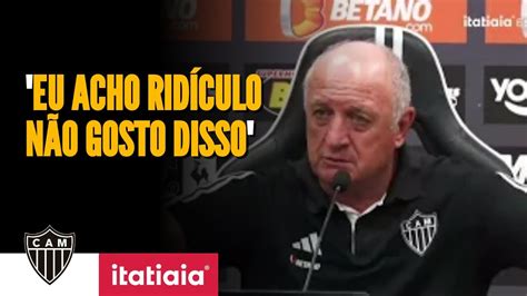 FELIPÃO CRITICA CLÁSSICO ENTRE ATLÉTICO E CRUZEIRO TORCIDA ÚNICA