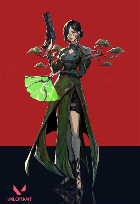 ArtStation - Lin - Valorant (Fan Agent) | Character design animation ...