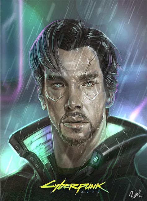 Cyberpunk Doctor Strange By Robert Crescenzio Cyberpunk 2077