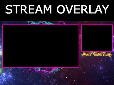 Just Chatting Obs Stream Overlay Twitch Youtube Facebook Scene Etsy