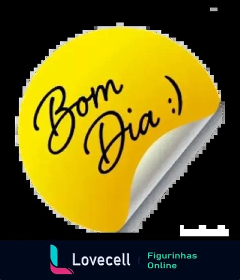 Figurinha Bom Dia Para Whatsapp Lovecell