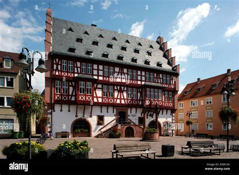 Hanau German Goldsmiths House Stock Photo Alamy