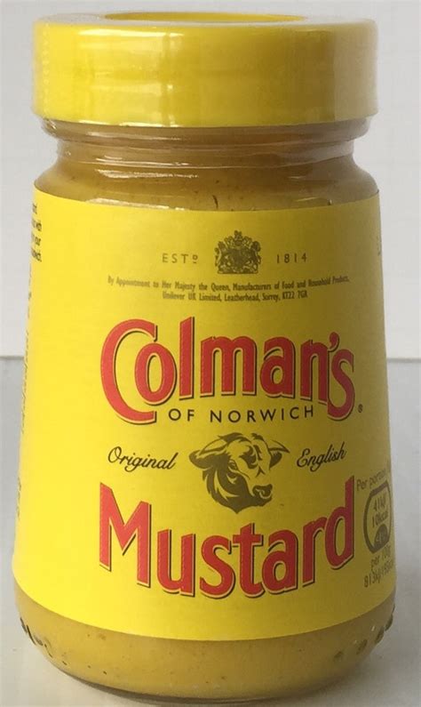 Colmans Mustard Wet 100g Jolly Grub