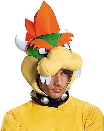 Amazon Disguise Men S Bowser Headpiece Costume Accessory Adult