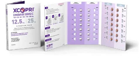 Xcopri Dosing Titration And Administration Xcopri® Cenobamate