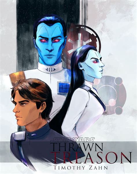 Thrawn Treason Book Cover by atomicartwork on DeviantArt | Star wars ...