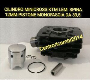 Cilindro E Pistone Monofascia Per Minicross Replica Ktm Lem Franco