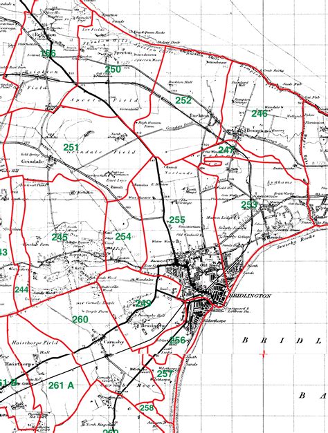 Map Of Bridlington Area - Ashien Nikaniki