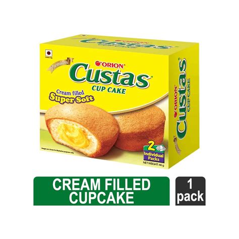 Orion Custas Cream Filled Cupcake Price - Buy Online at Best Price in India