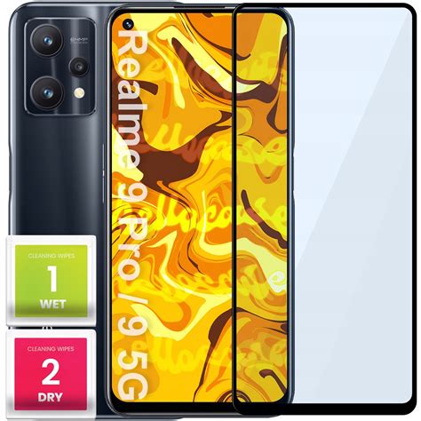 SZKŁO HARTOWANE DO REALME 9 PRO 9 5G PEŁNE NA CAŁY EKRAN SZKIEŁKO