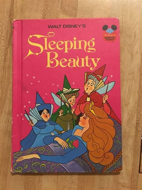 Sleeping Beauty Vintage Disneys Wonderful World Of Reading Hardcover