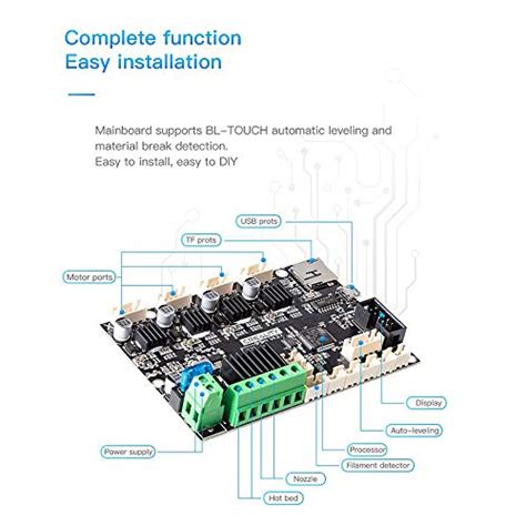 SOVOL Creality Ender 3 Pro Upgraded Silent Board Motherboard V4 2 7