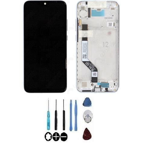 Original Ecran Display Lcd Complet Blanc Pour Xiaomi Redmi Note