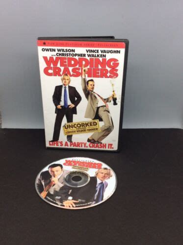 Wedding Crashers Dvd Unrated Owen Wilson Vince Vaughn Fs