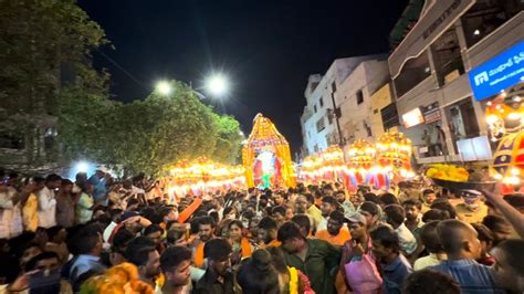 Balkampet Yellamma Ratha Yatra 2022 Talwar Shiva Pothuraju Dance