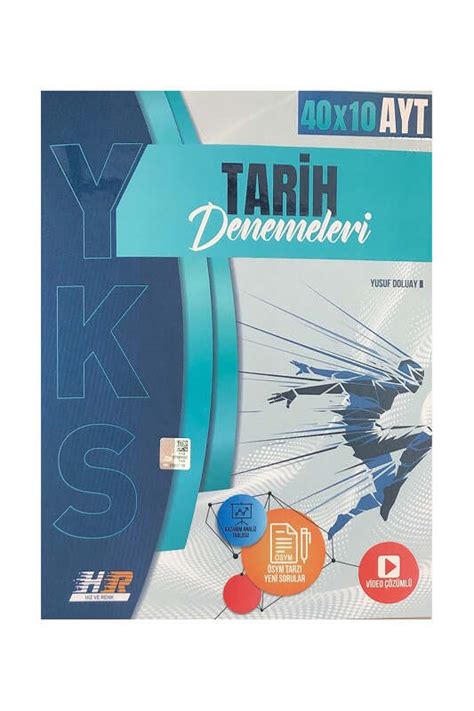 Hız ve Renk Yayınları AYT Tarih 40 10 Deneme Hız ve Renk Komisyon