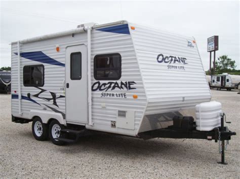 2012 Used Jayco Octane Super Lite 161 Toy Hauler In Wisconsin Wi