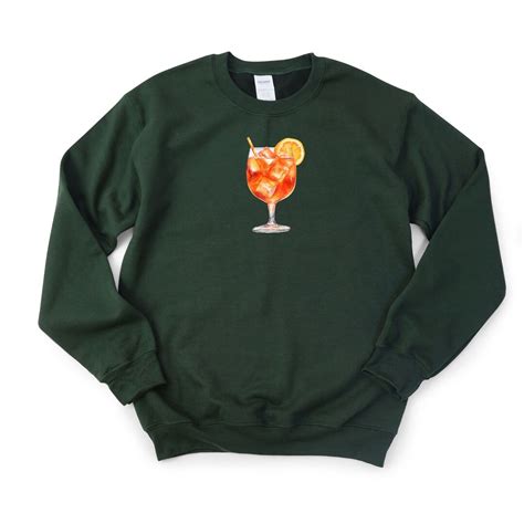 Aperol Spritz Crewneck Sweatshirt Etsy