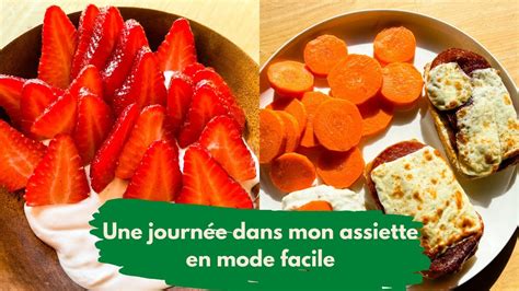 Une JournÉe Dans Mon Assiette En Mode Facile What I Eat In A Day