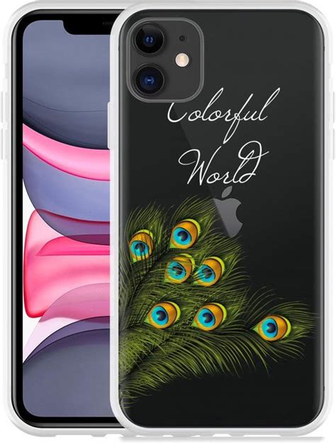 Apple Iphone Hoesje Peacock World Bol