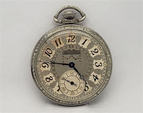 Antique Hamilton Pocket Watch Grade No Model Size With