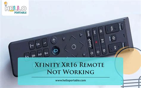 Xfinity Xr Remote Not Working Quick Fix Solutions