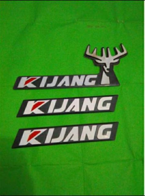 Logo Tulisan Kijang Emblem Kijang Super Grand Rover 3pc Lazada Indonesia