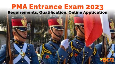 PMA Entrance Exam 2023 PMAEE Requirements Qualification Online