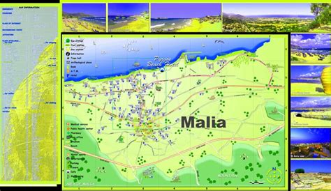 Malia tourist map - Ontheworldmap.com